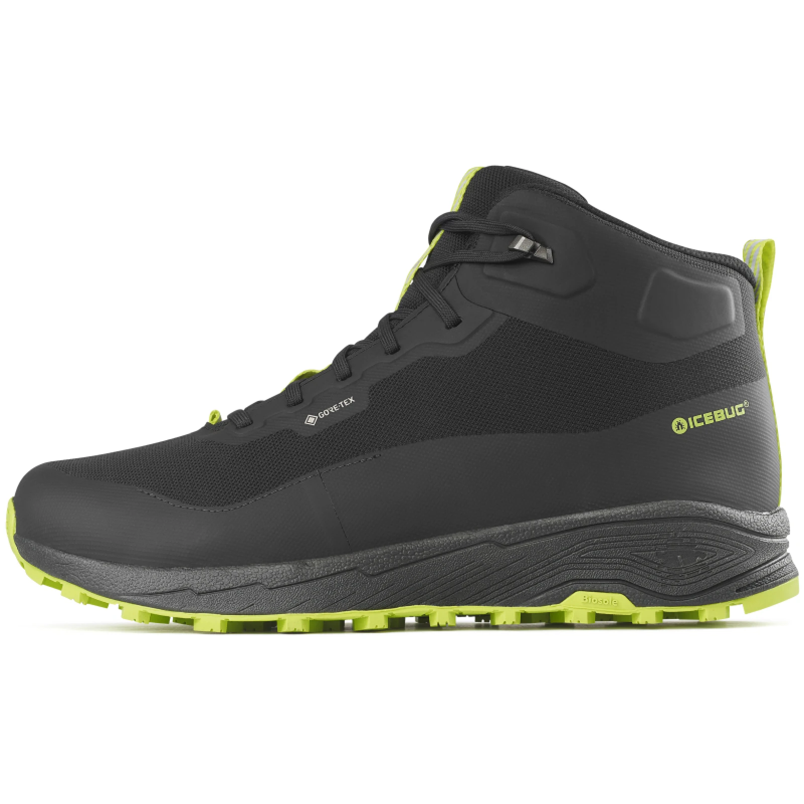 Férfi bokacsizmák télen ICEBUG Haze M Mid Biosole GTX black poison · záber 2