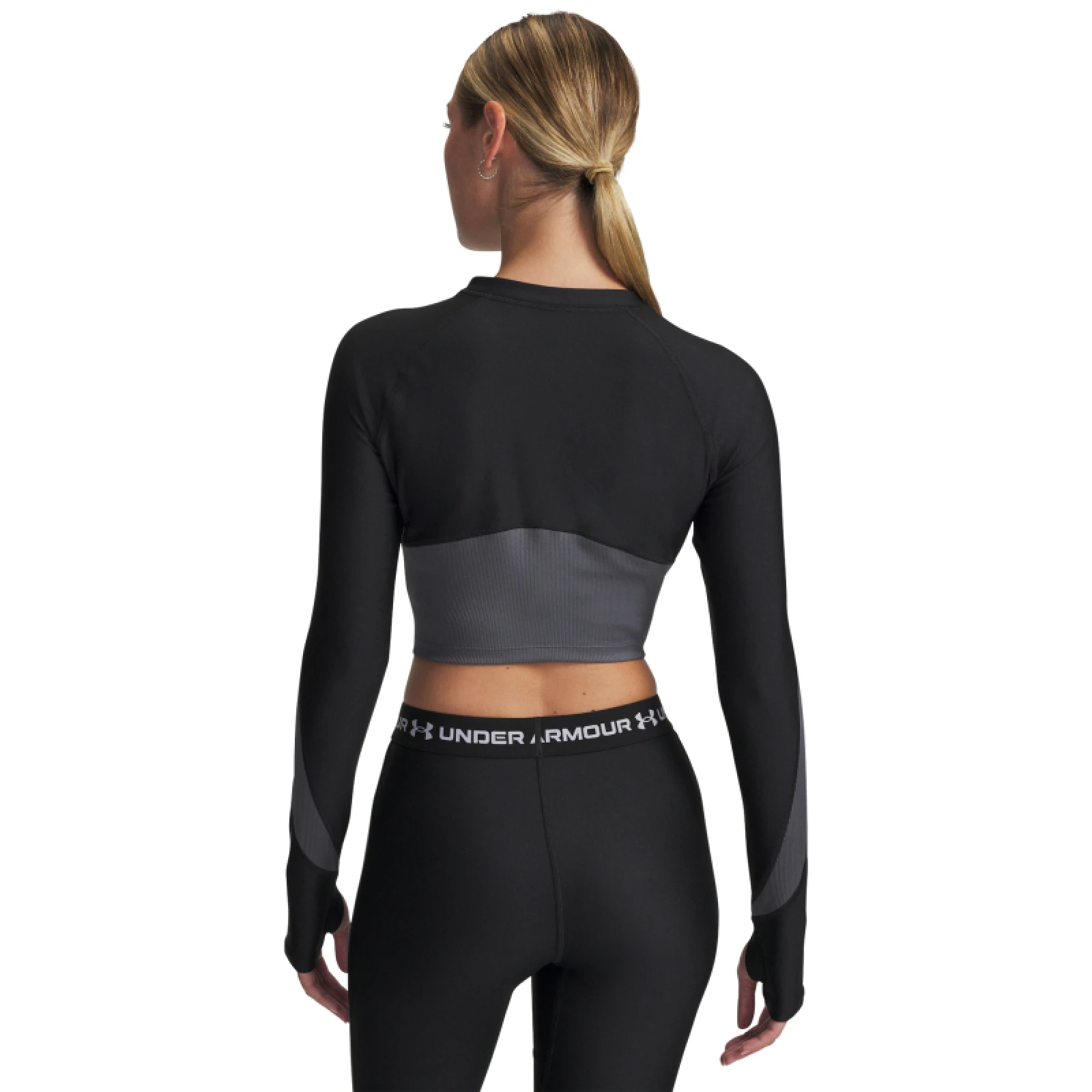 Női hosszú ujjú edzőpóló UNDER ARMOUR UA HG Rib 1 4 Zip · záber 10