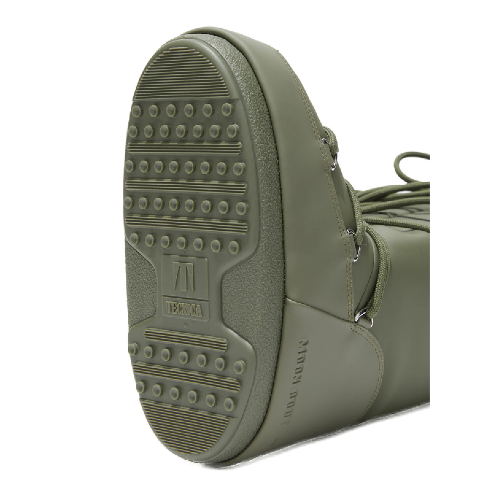 Női magas téli csizmák MOON BOOT ICON RUBBER, 002 khaki · záber 4