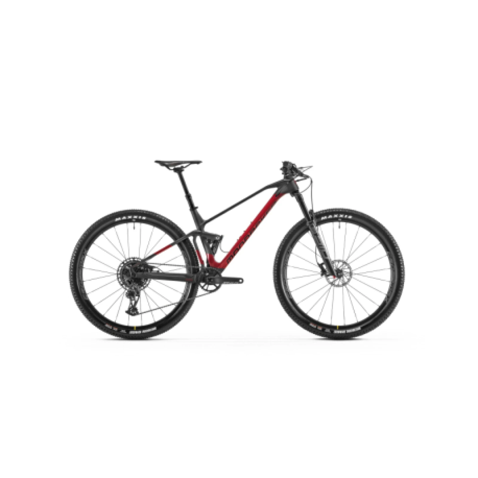 Túrázó kerékpár MONDRAKER F-Podium Carbon DC, carbon cherry red · záber 1