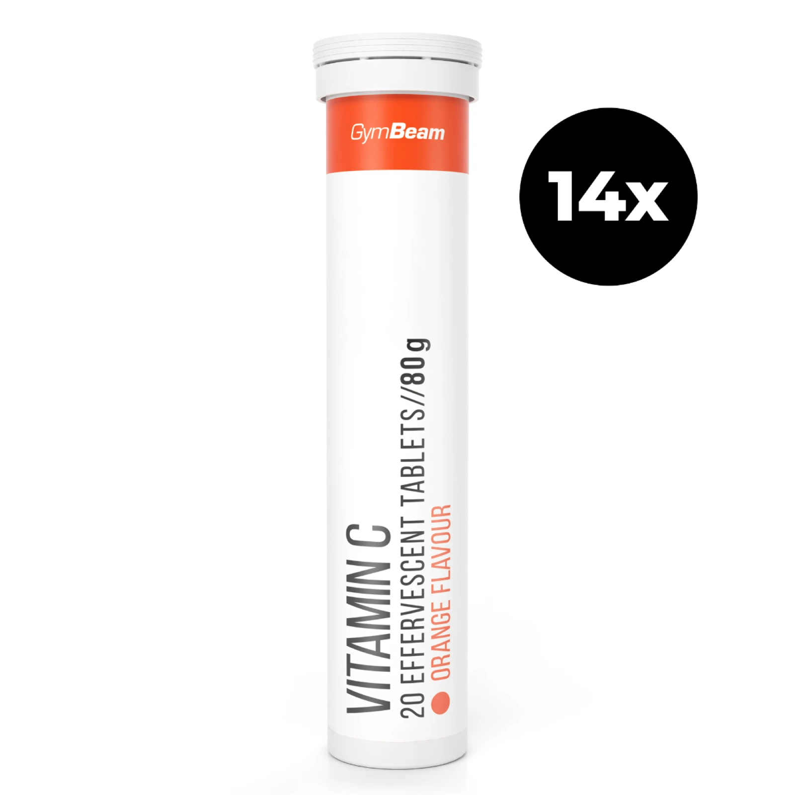 GymBeam C-vitamin 1000 mg pezsgőtabletta - Íz: Fekete ribizli | Vek: Felnőtt | Balenie: 1 g | Tömeg: 0,08 g | Csomag: 14 · záber 2