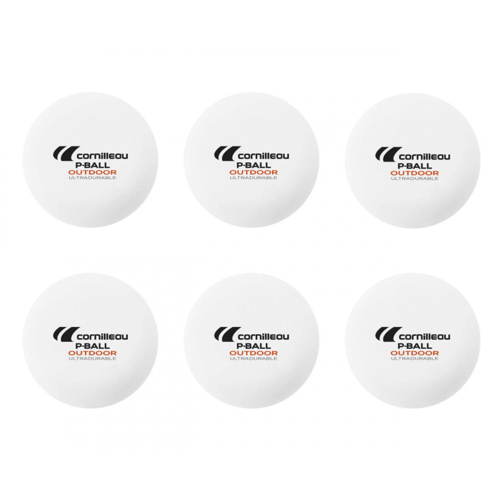 Asztalitenisz labdák CORNILLEAU P-Ball Outdoor Ultradurable · záber 2