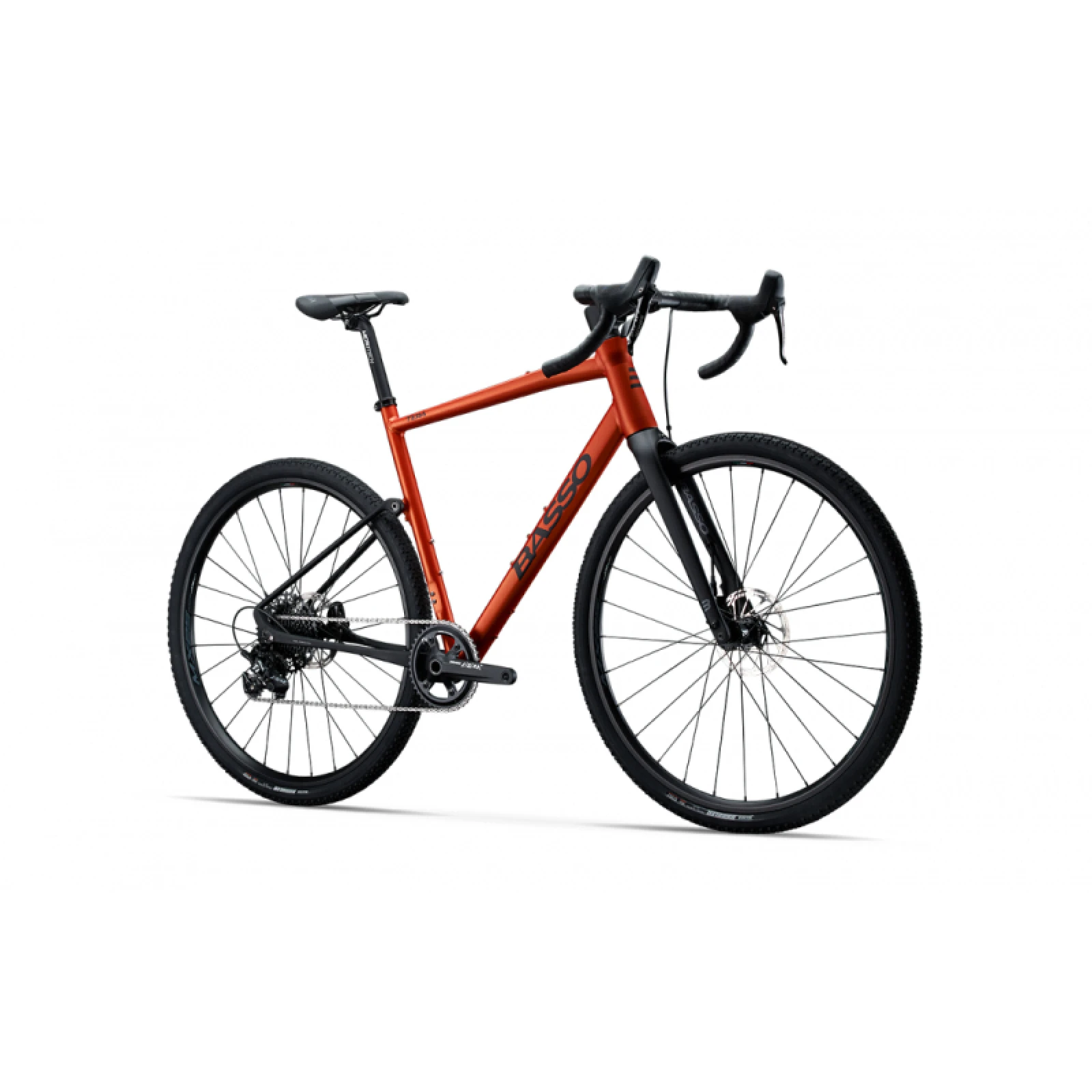 Gravel kerékpár BASSO Tera, siena tera, Sram Apex, Microtech MX25 · záber 2