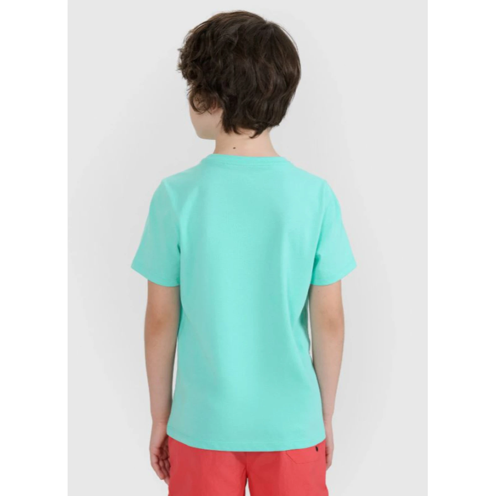 Fiú póló rövid ujjú 4F JUNIOR TSHIRT M1917-47S-MINT - Pohlavie: Gyerek · záber 3