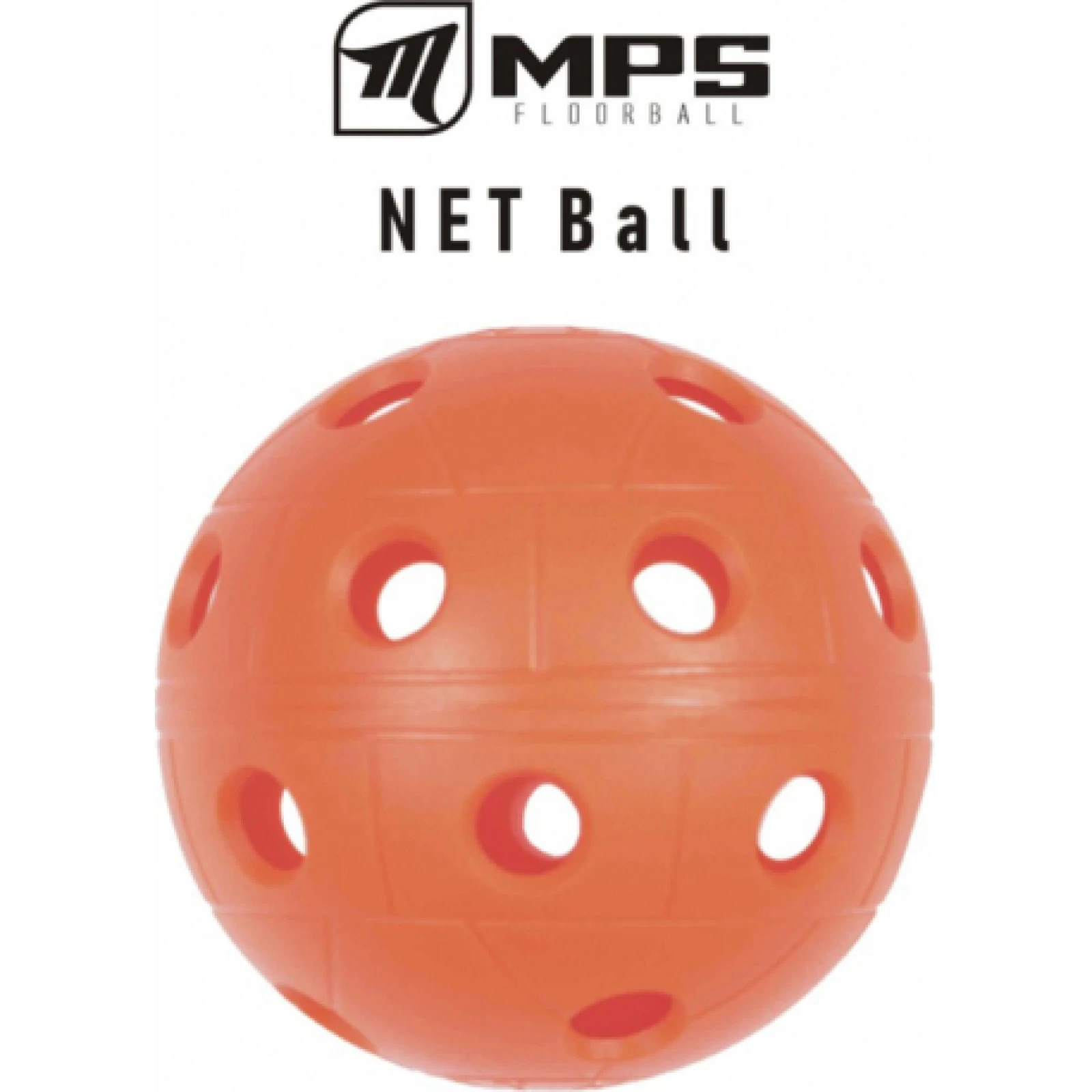 Floorball labda MPS Orange ball · záber 1