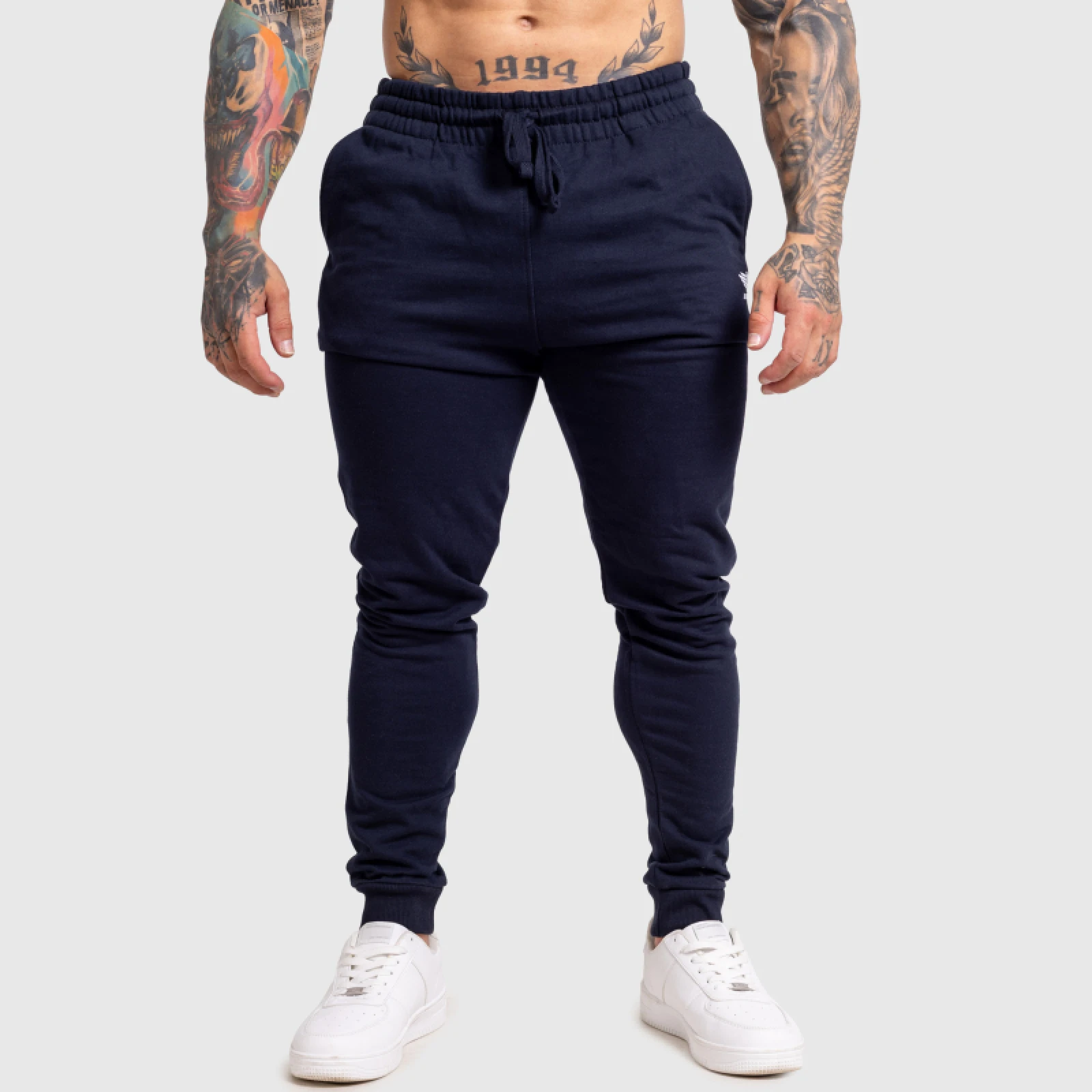 Férfi jogger melegítőnadrág Iron Aesthetics Snap, navy · záber 2