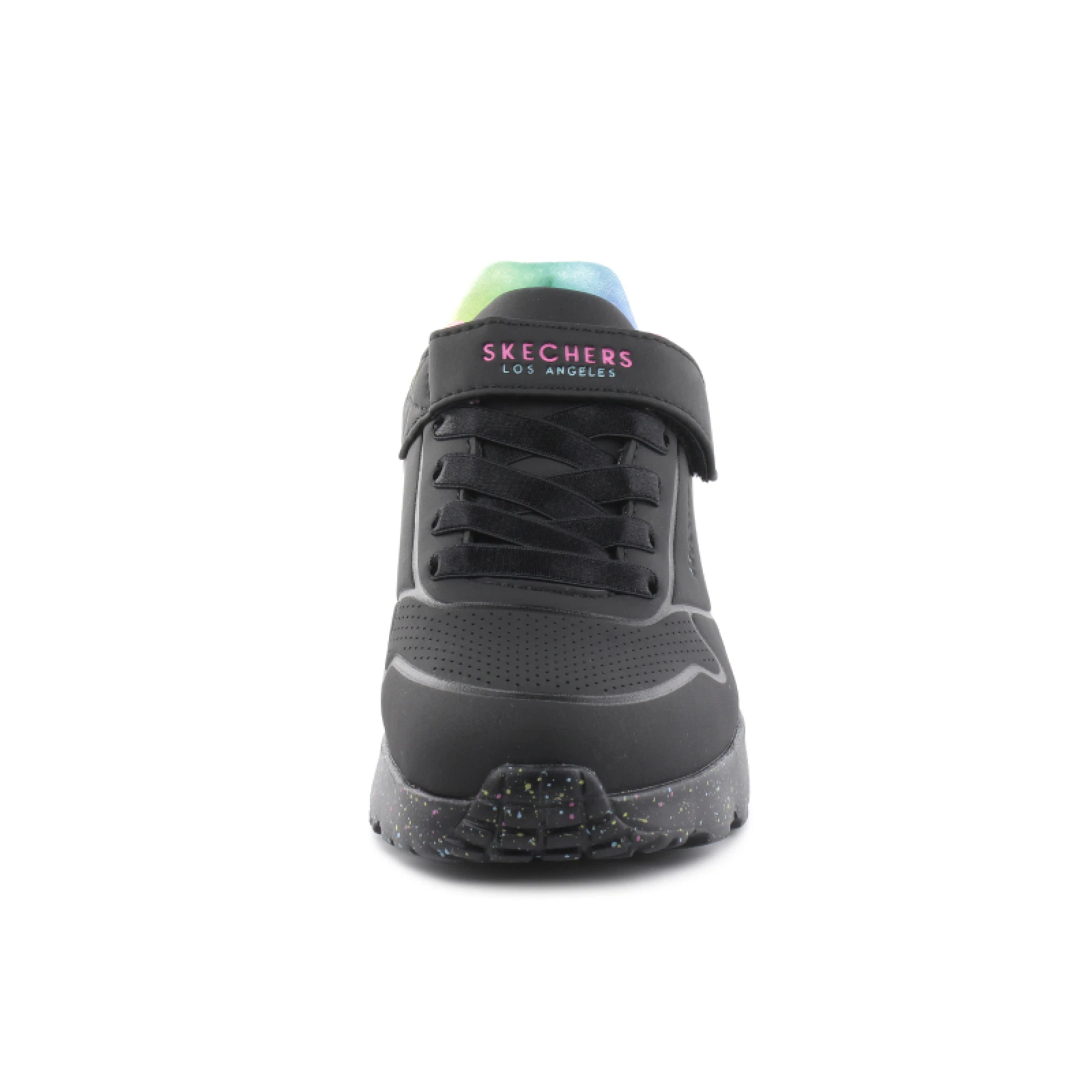 Lány szabadidőcipő SKECHERS Uno Lite Rainbow Specks K black multi rainbow · záber 3
