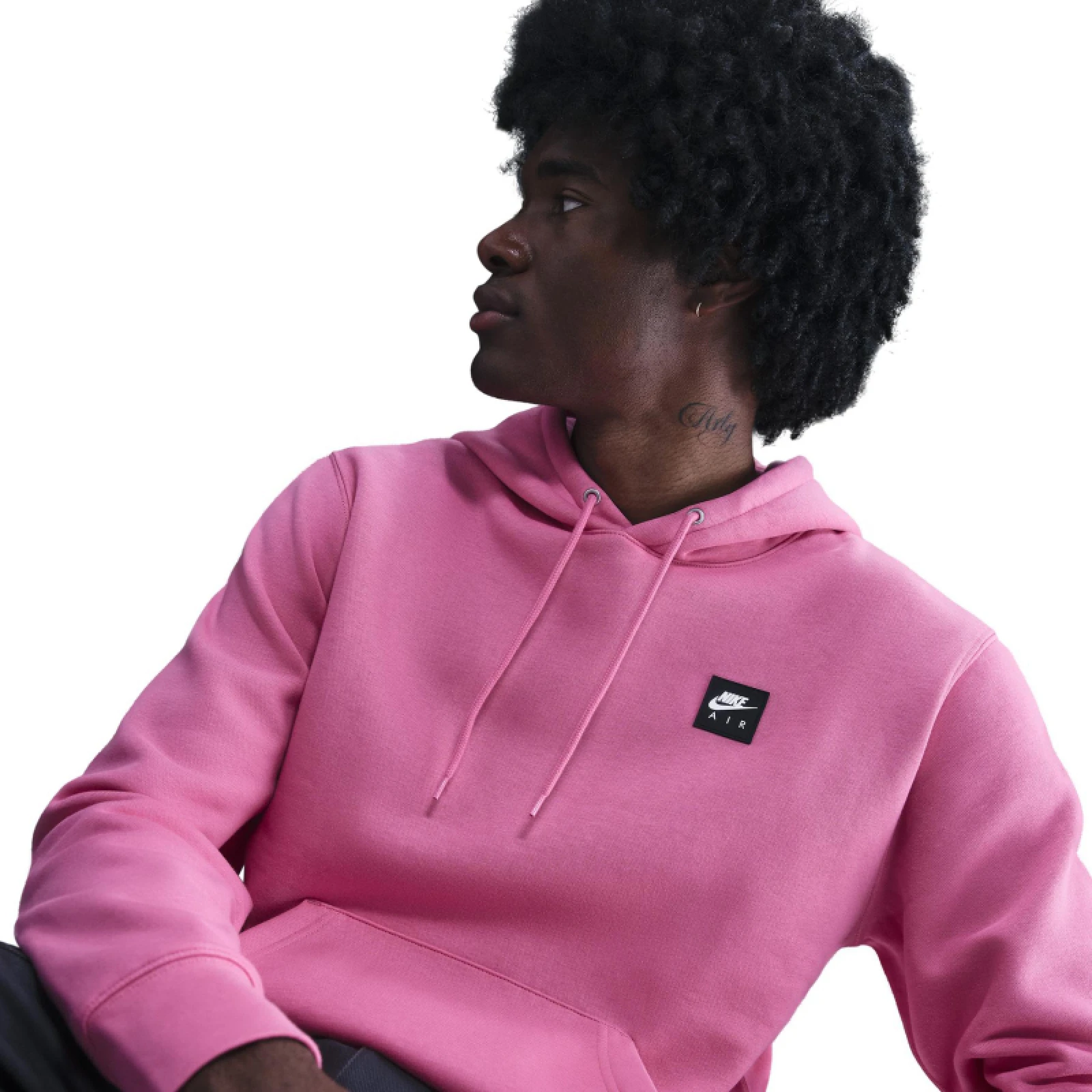 Férfi kapucnis pulóver NIKE M NK AIR PO HOODIE PINKSICLE · záber 4