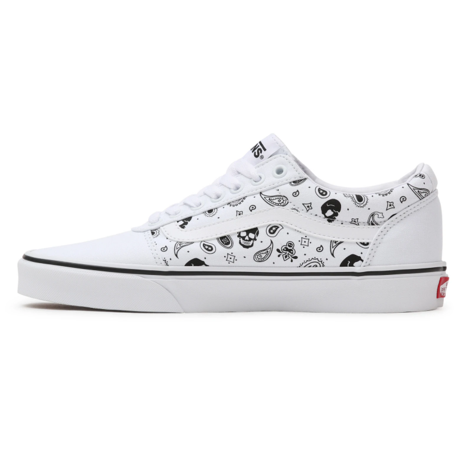 Férfi szabadidőcipő VANS MN Ward (Skull Bandana) white white · záber 2