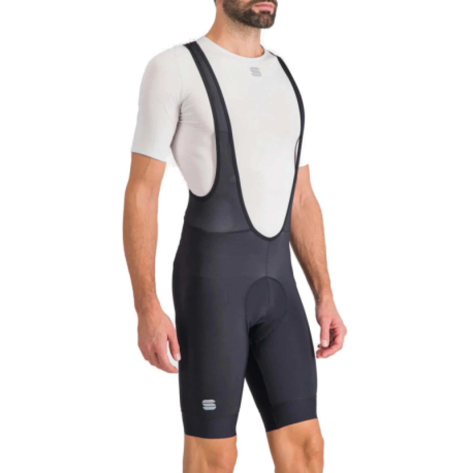 Férfi kerékpáros nadrág SPORTFUL Fiandre norain 2 bibshort, black · záber 1