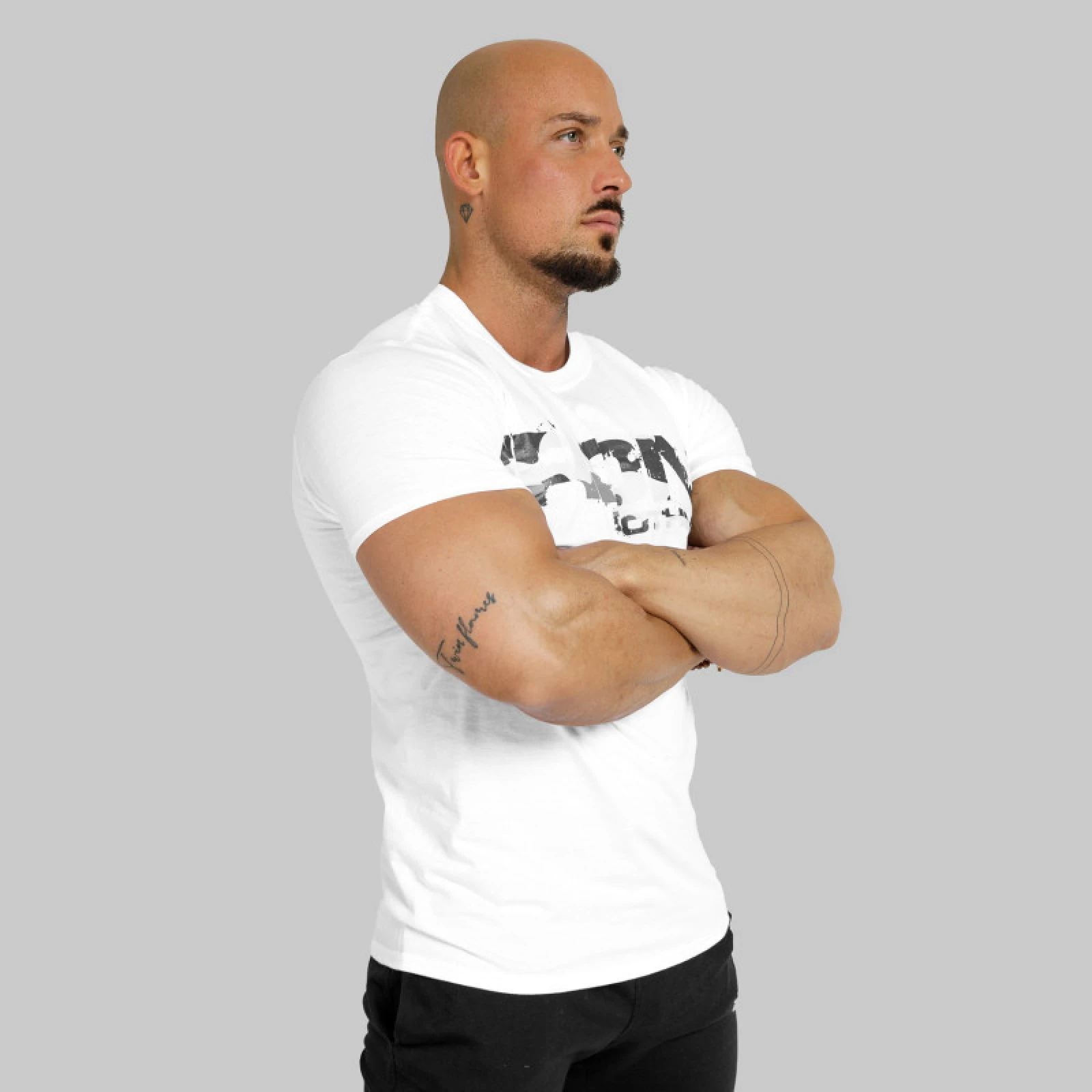 UltraSoft póló Iron Camo Style, fehér · záber 3