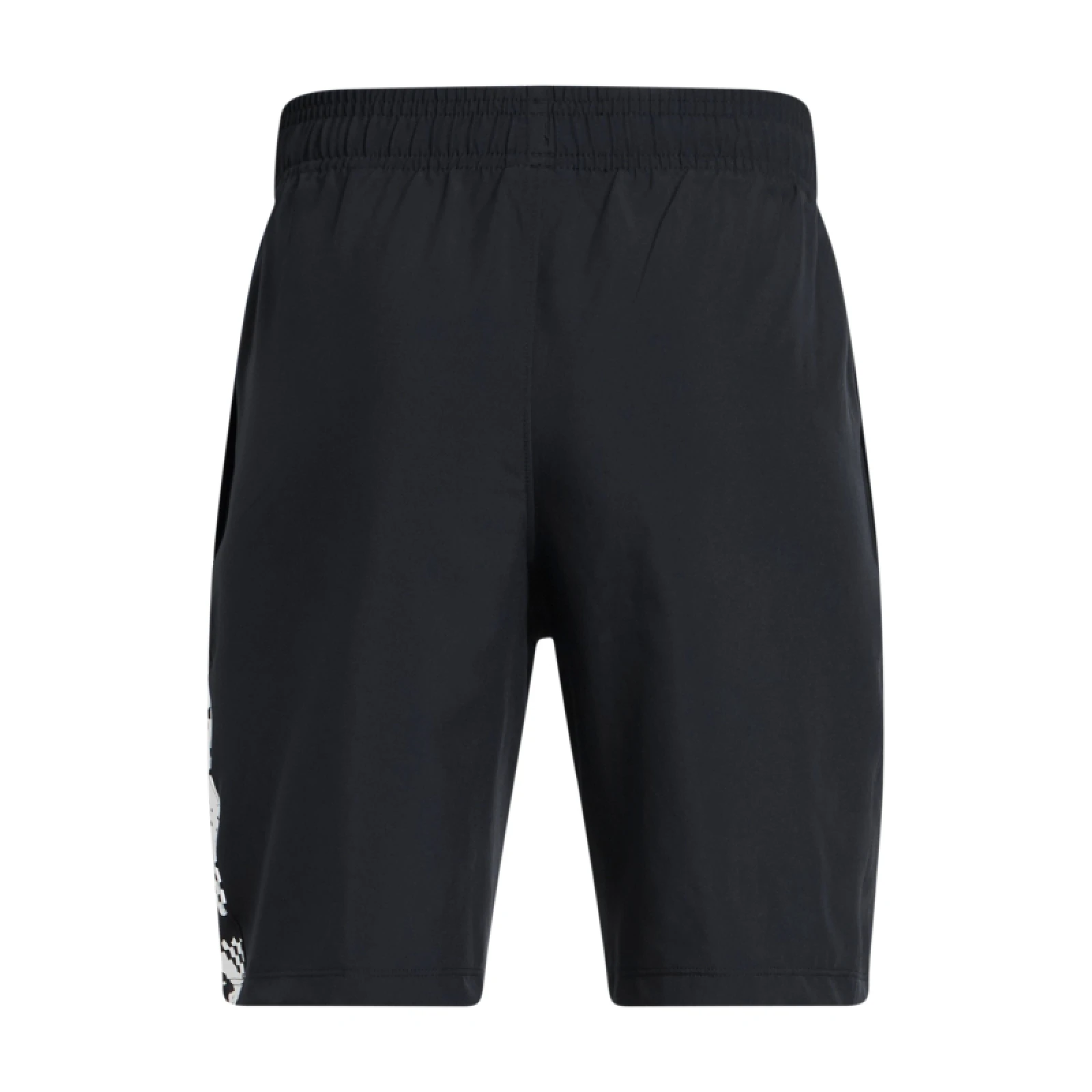 Fiú edzőnadrágok UNDER ARMOUR UA Tech Woven Graphic Short-BLK · záber 2