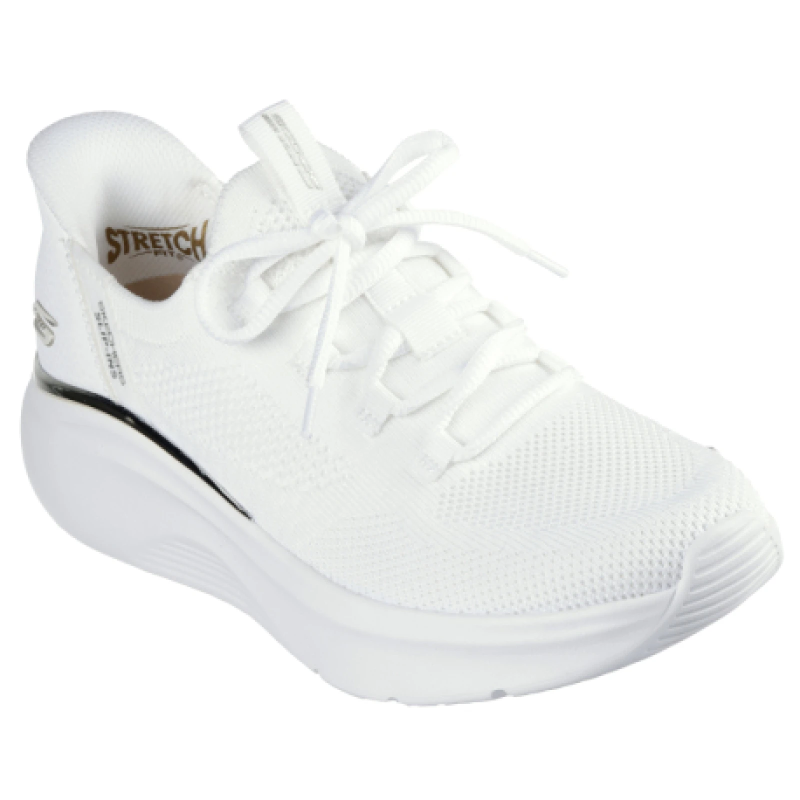 Női szabadidőcipők SKECHERS Bobs B Love True Delight Slip-Ins W white · záber 1