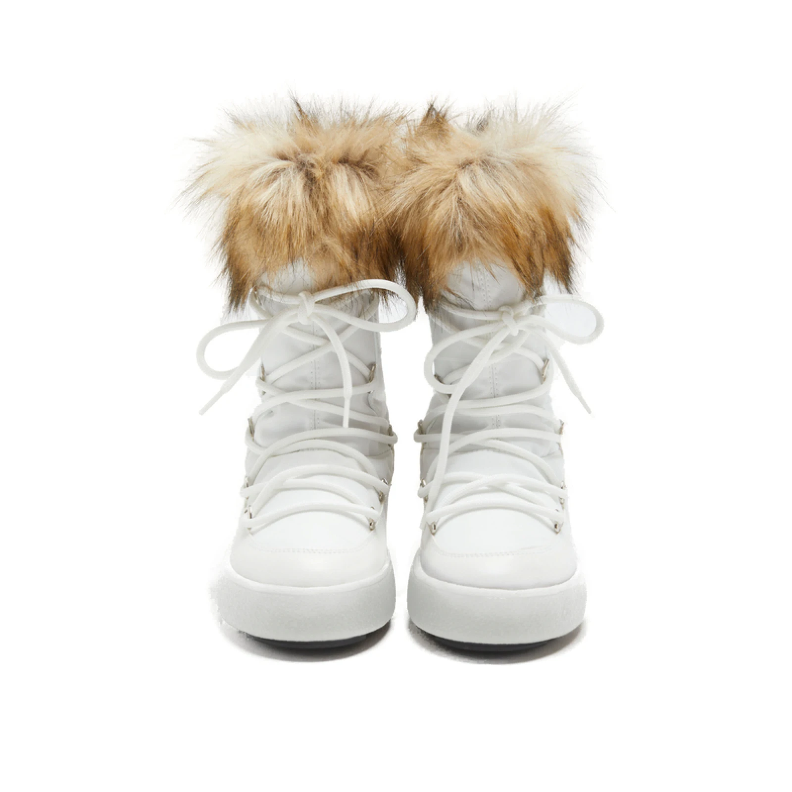 Női bokacsizmák télen MOON BOOT MB LTRACK MONACO LOW WP-A001 WHITE · záber 2