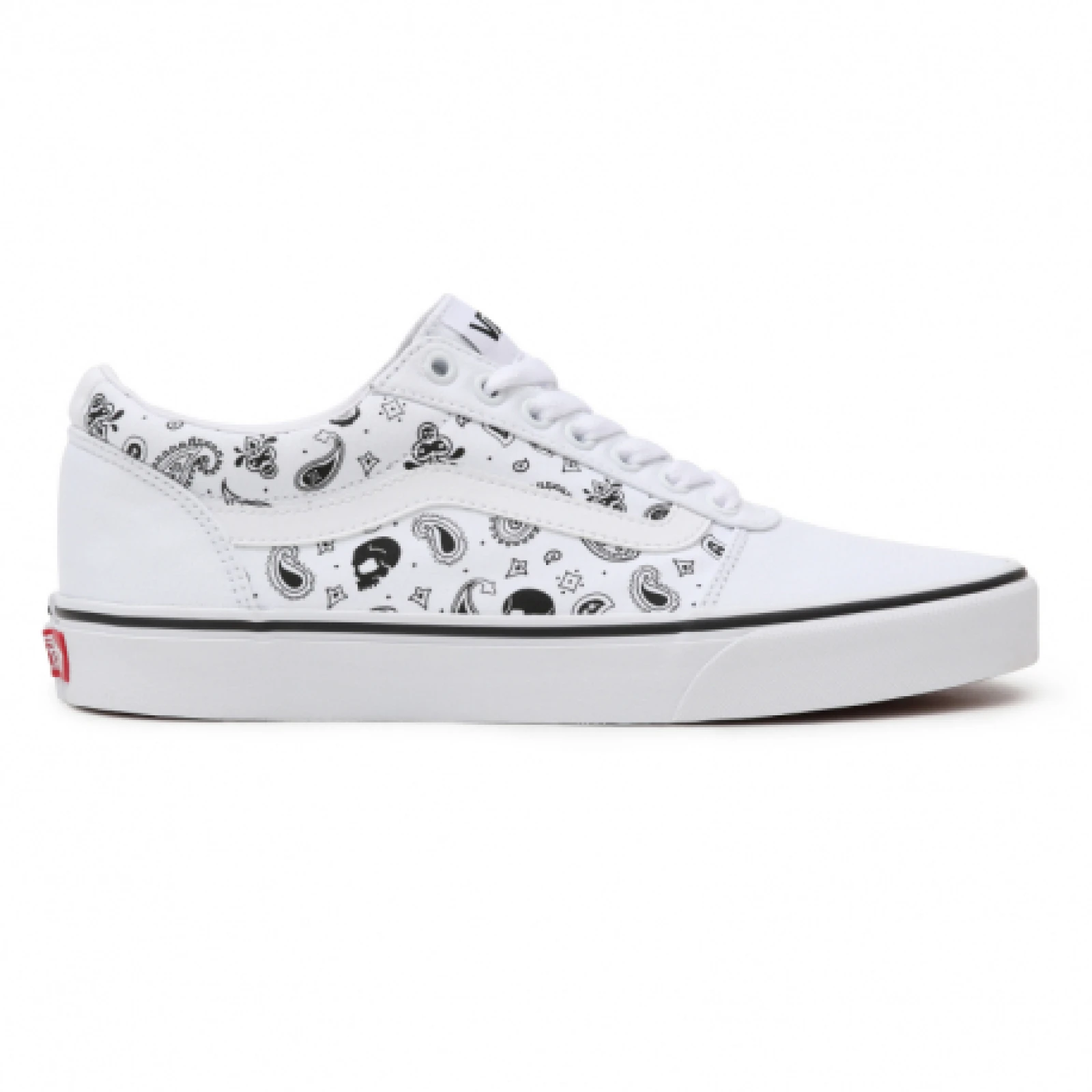 Férfi szabadidőcipő VANS MN Ward (Skull Bandana) white white · záber 1