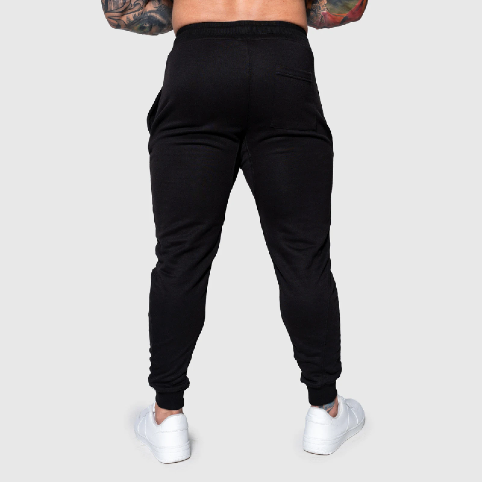 Férfi sportos melegítőnadrág Iron Aesthetics Flexi, fekete · záber 5