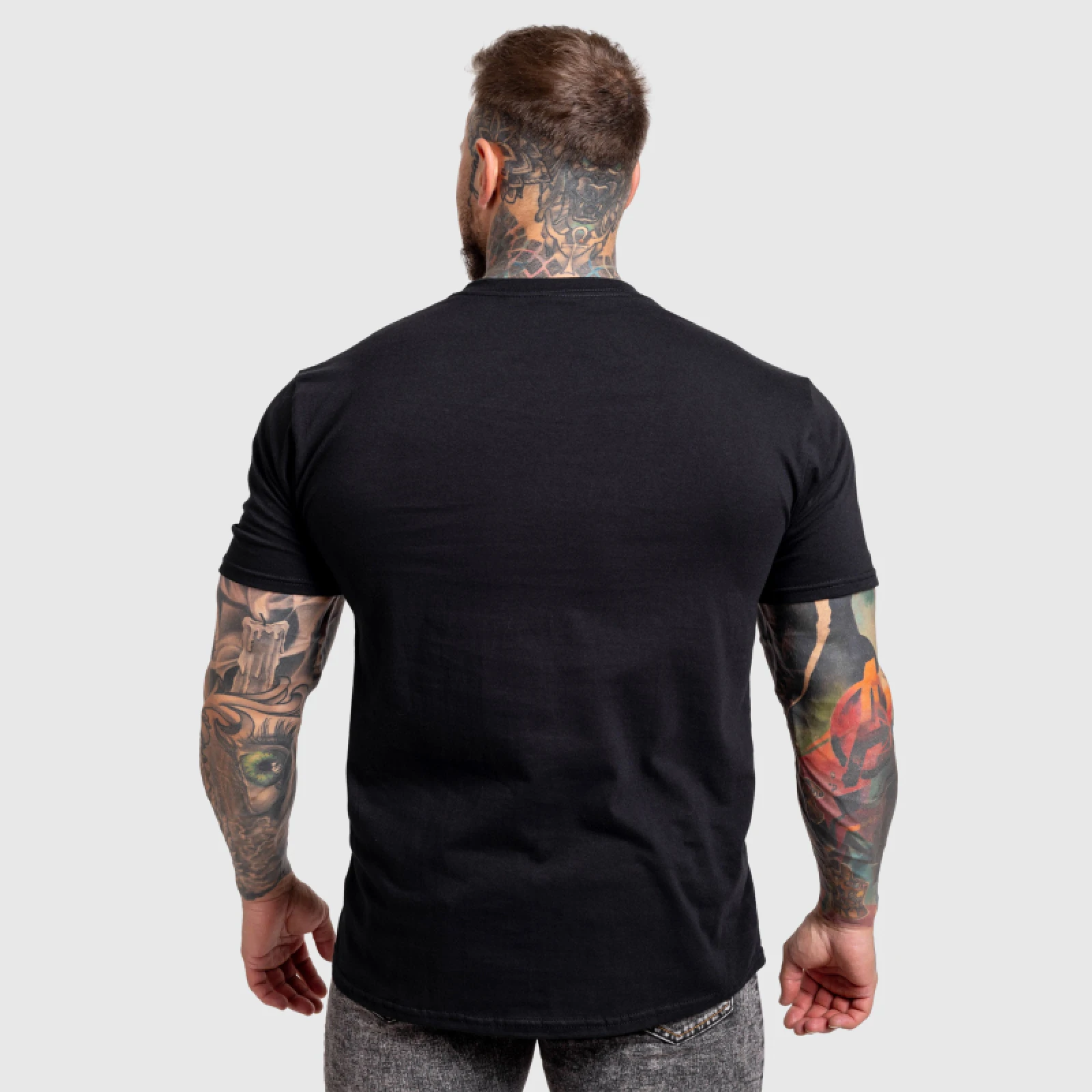 Férfi póló Iron Aesthetics Imperial, fekete · záber 5