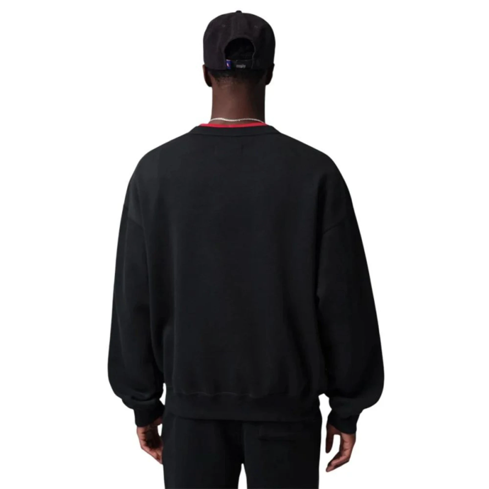 Férfi kapucnis pulóver NIKE JORDAN M J BRK AJ6 FLC CREW · záber 2