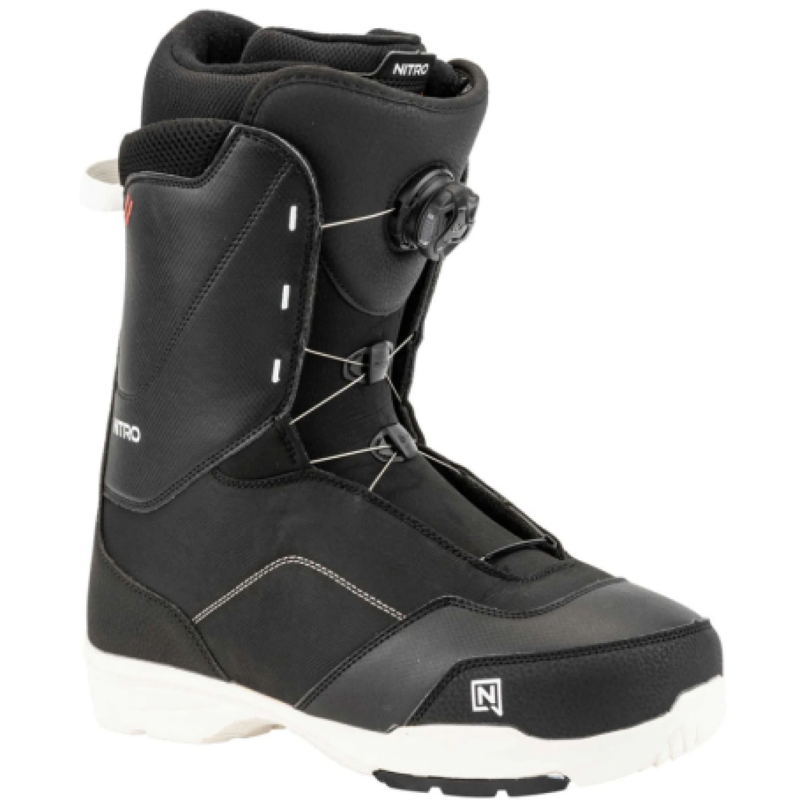 Férfi snowboard cipő NITRO Boty Tangent Boa Black · záber 1
