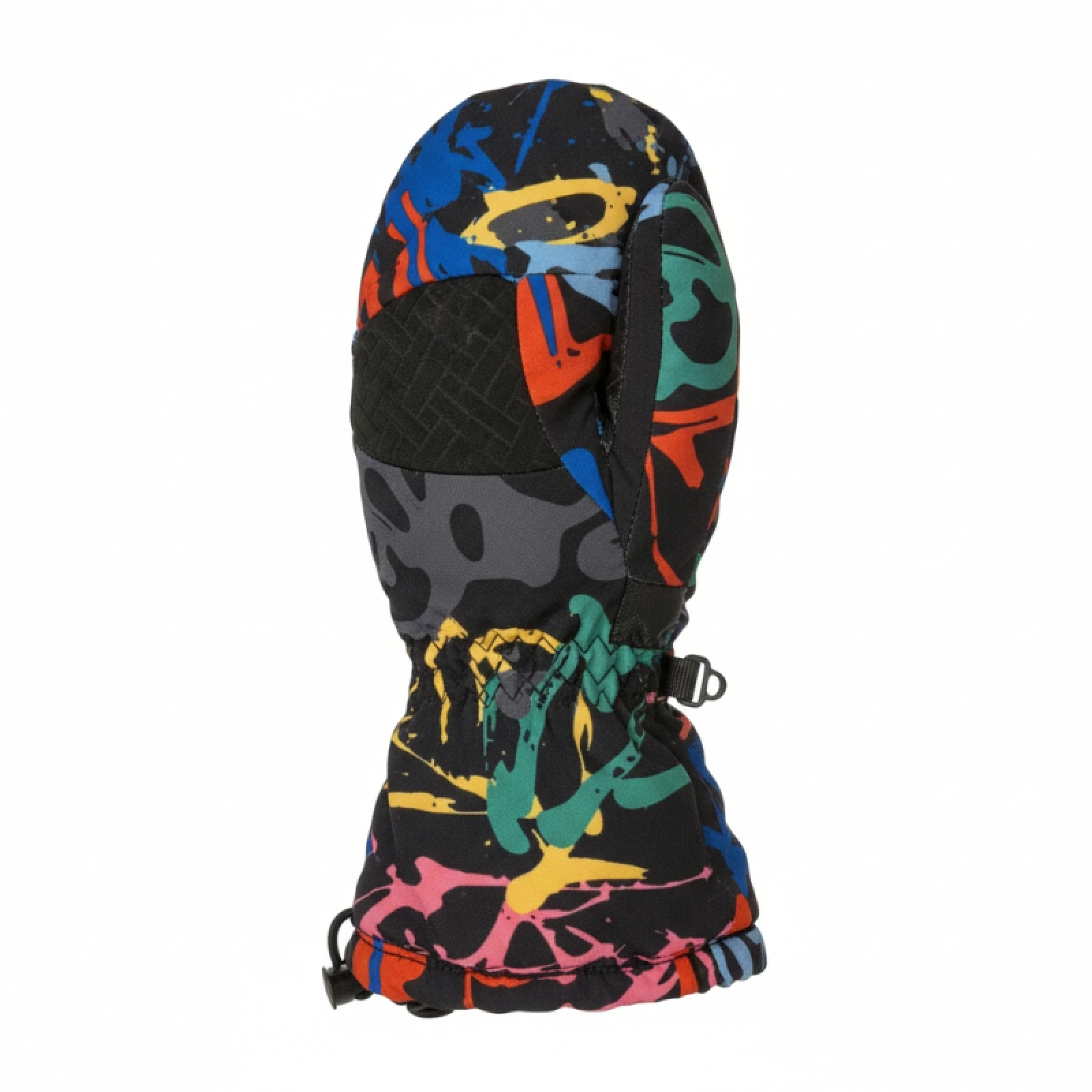 Junior síkes kesztyűk BLIZZARD Bubble junior mitten ski gloves, black multicolor · záber 2