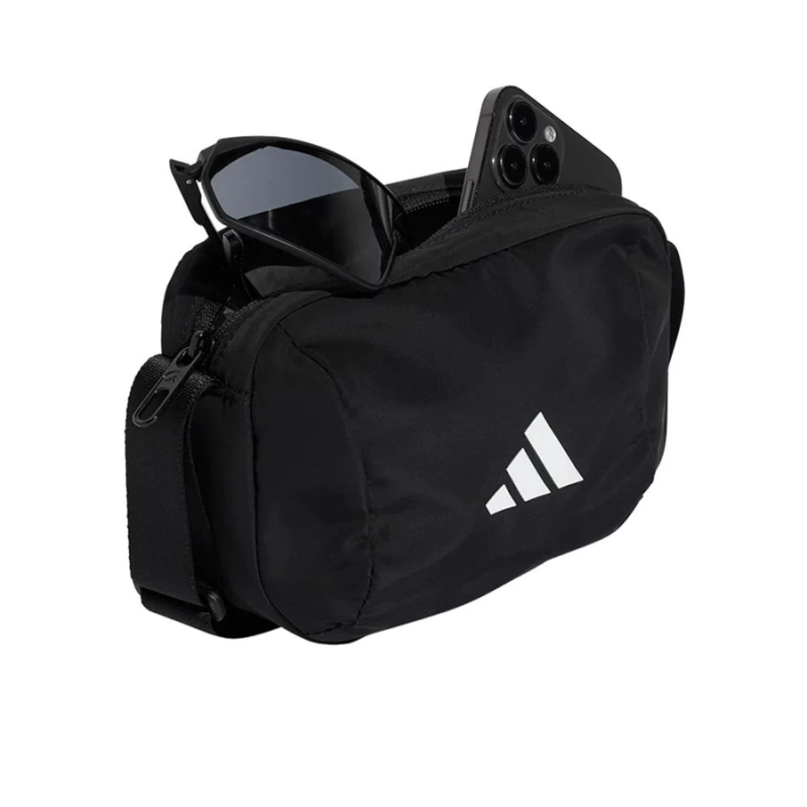 Válltáska ADIDAS FI SHOULDER BAG BLACK WHITE · záber 3
