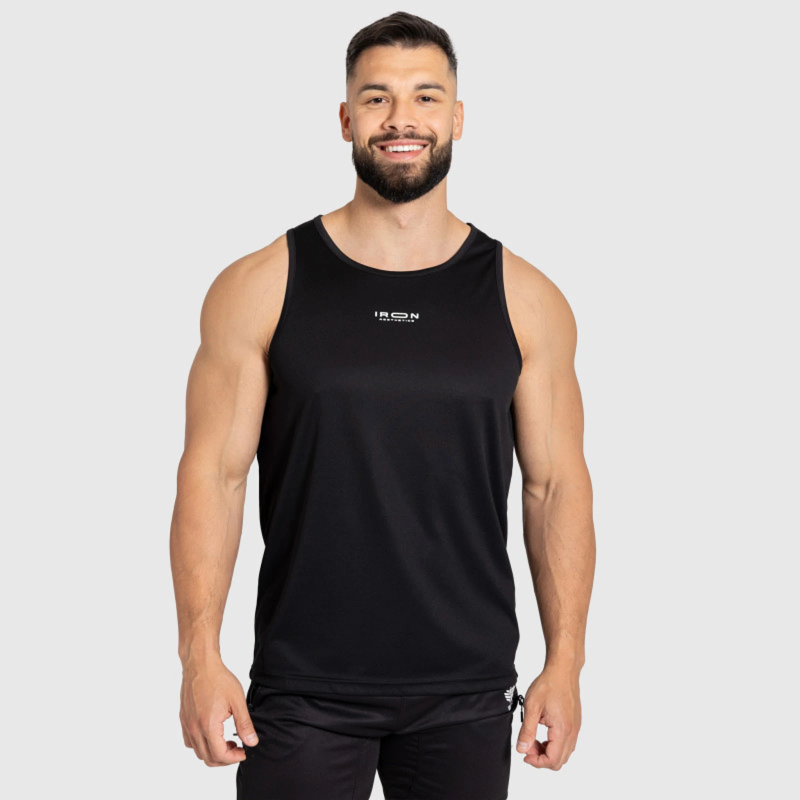 Férfi sportos atléta Iron Aesthetics Athlete, fekete · záber 2