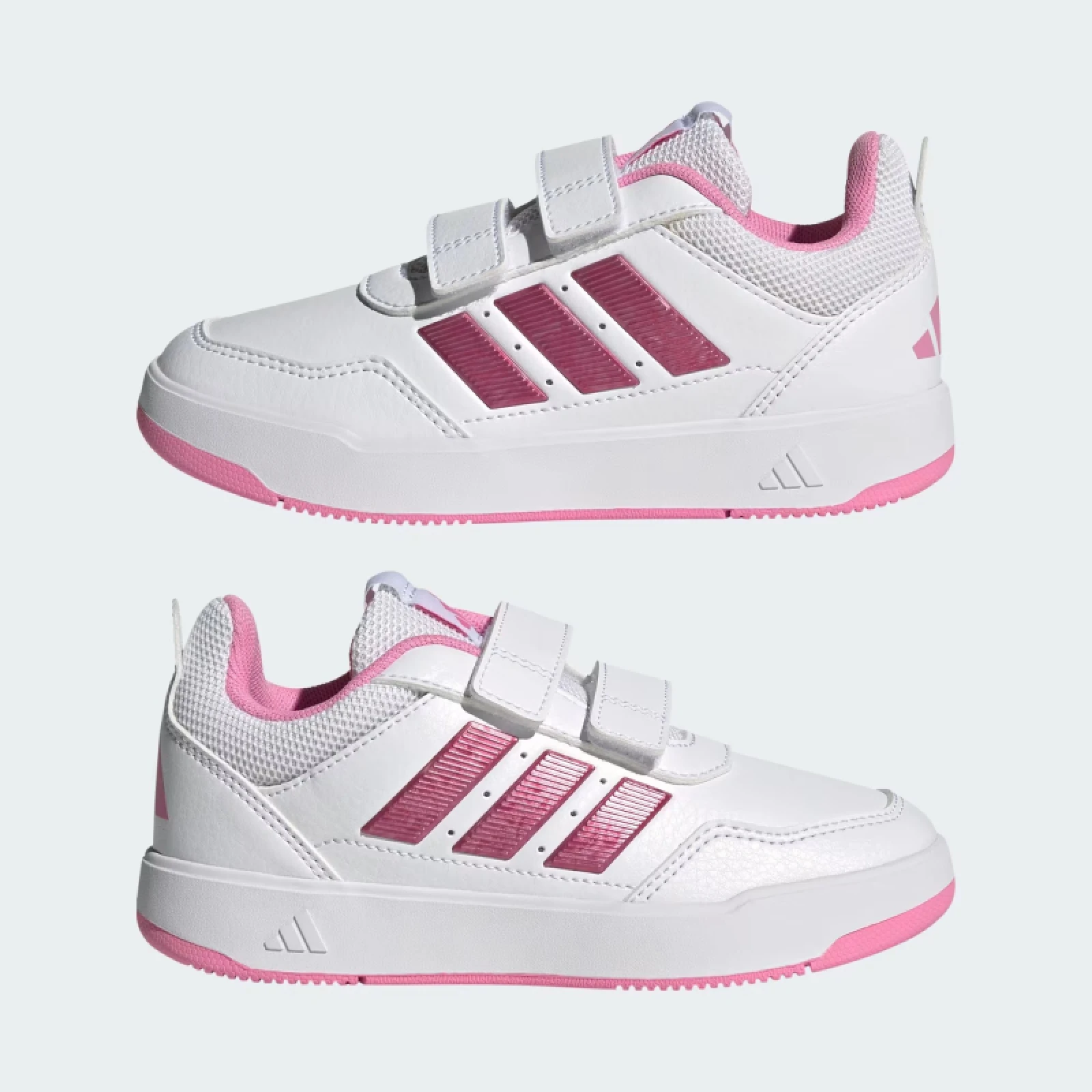 Lány szabadidőcipő ADIDAS Tensaur Sport 3.0 K cloud white bliss pink grey two · záber 5