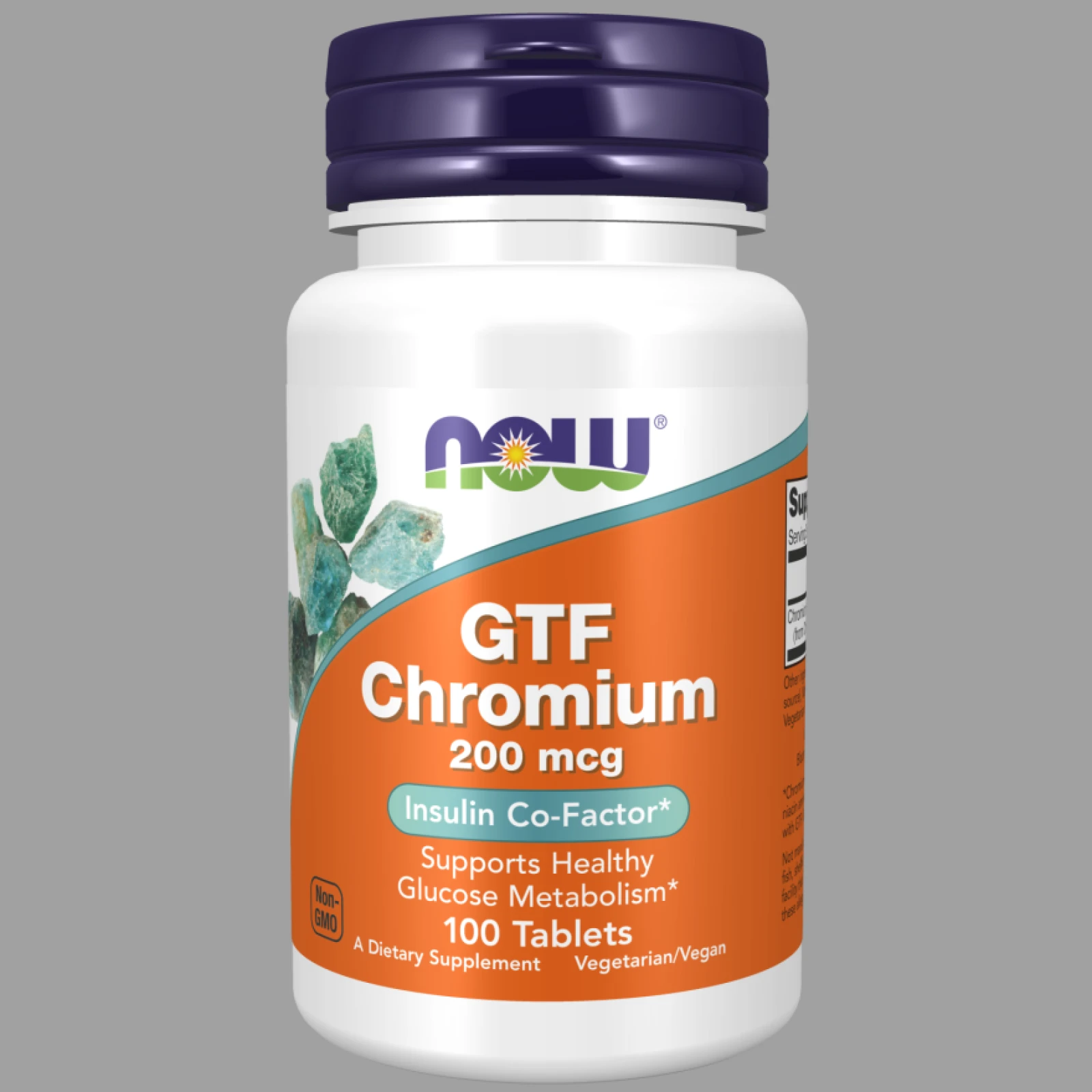 GTF Chromium 200 mcg 100 Tablets · záber 1
