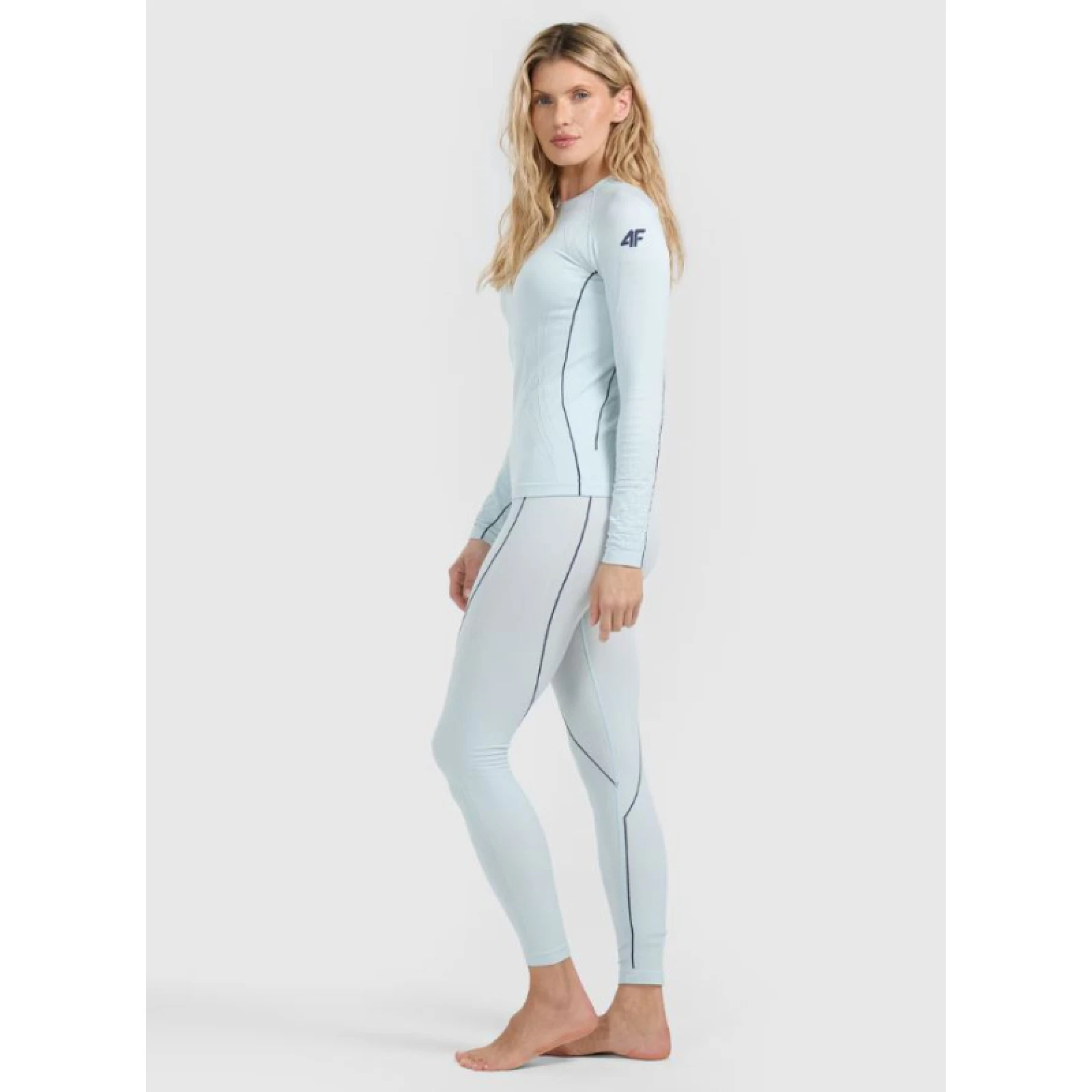 Női thermo nadrág 4F SEAMLESS UNDERWEAR F204-WAW25USEAF204-34S-LIGHT BLUE · záber 5