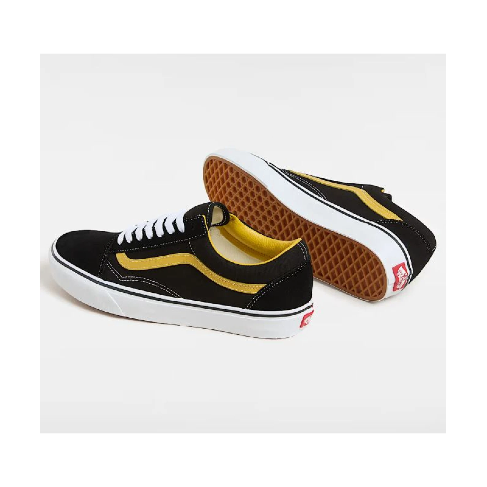 Férfi szabadidőcipő VANS Old Skool M black pop yellow · záber 3