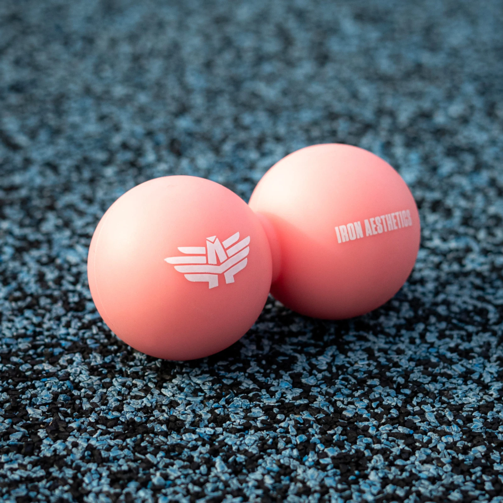 Masszázslabda Iron Aesthetics DuoRoll Ball, rózsaszín · záber 1