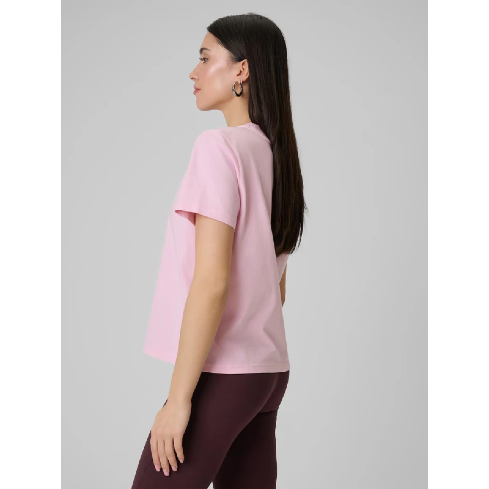 Női rövid ujjú póló 4F TSHIRT F2743-56S-LIGHT PINK · záber 3