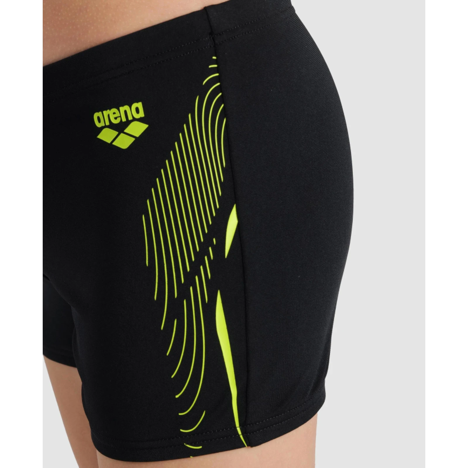 Junior úszó boxeralsó ARENA BOYS SWIM SHORT GRAPHIC Black · záber 5