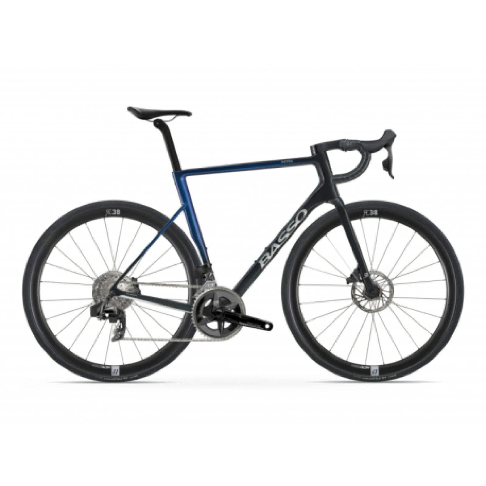 Országúti kerékpár BASSO Astra disc, camaleont, Sram Rival eTap AXS, Microtech RE38 · záber 1