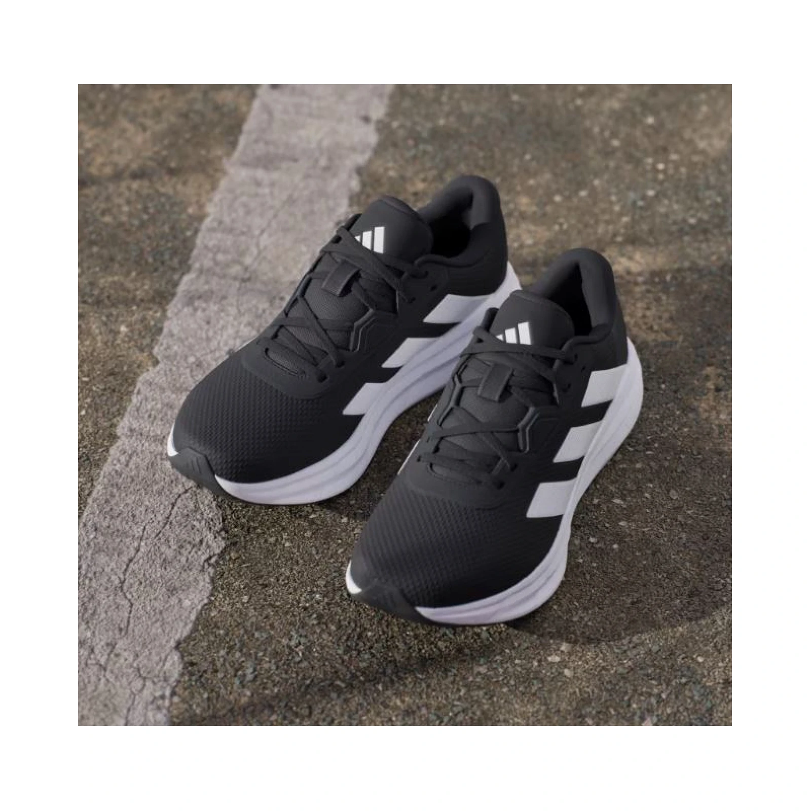Férfi sportcipők (edzőcipők) ADIDAS Galaxy 7 M core black cloud white carbon · záber 5