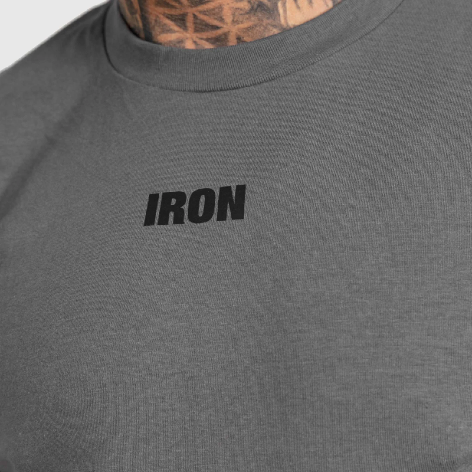 Férfi póló Iron Aesthetics Reflect, sötétszürke · záber 4