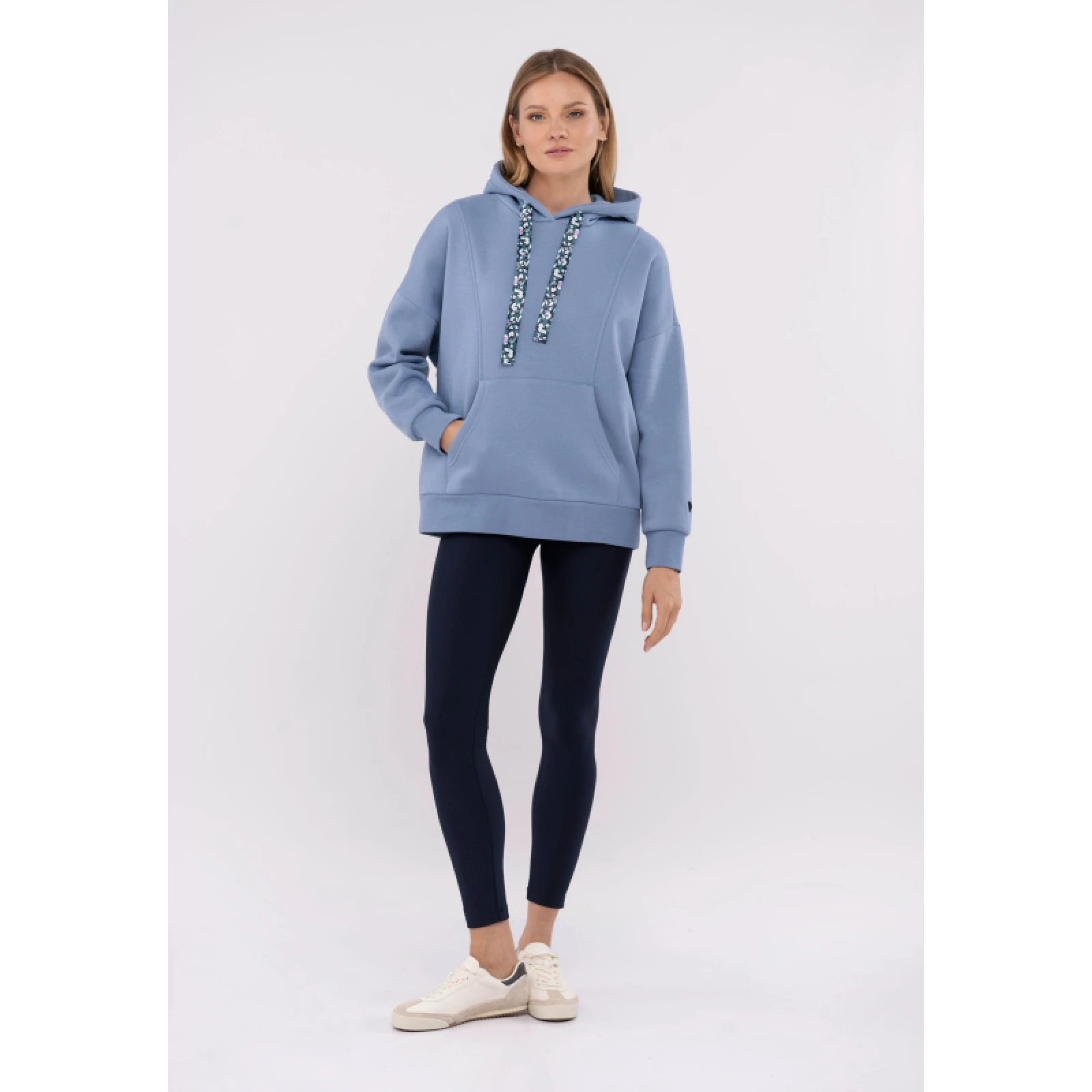 Női leggings VOLCANO LISBONA-600-NAVY_SS25_NEW · záber 3