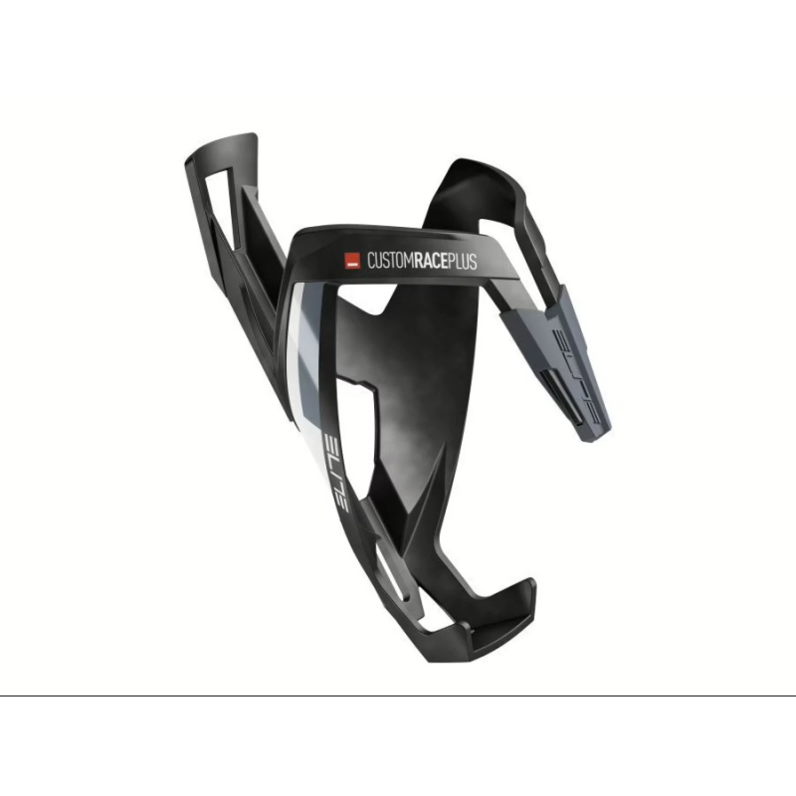 Bicikli palacktartó ELITE Custom Race Plus, matte black white · záber 2