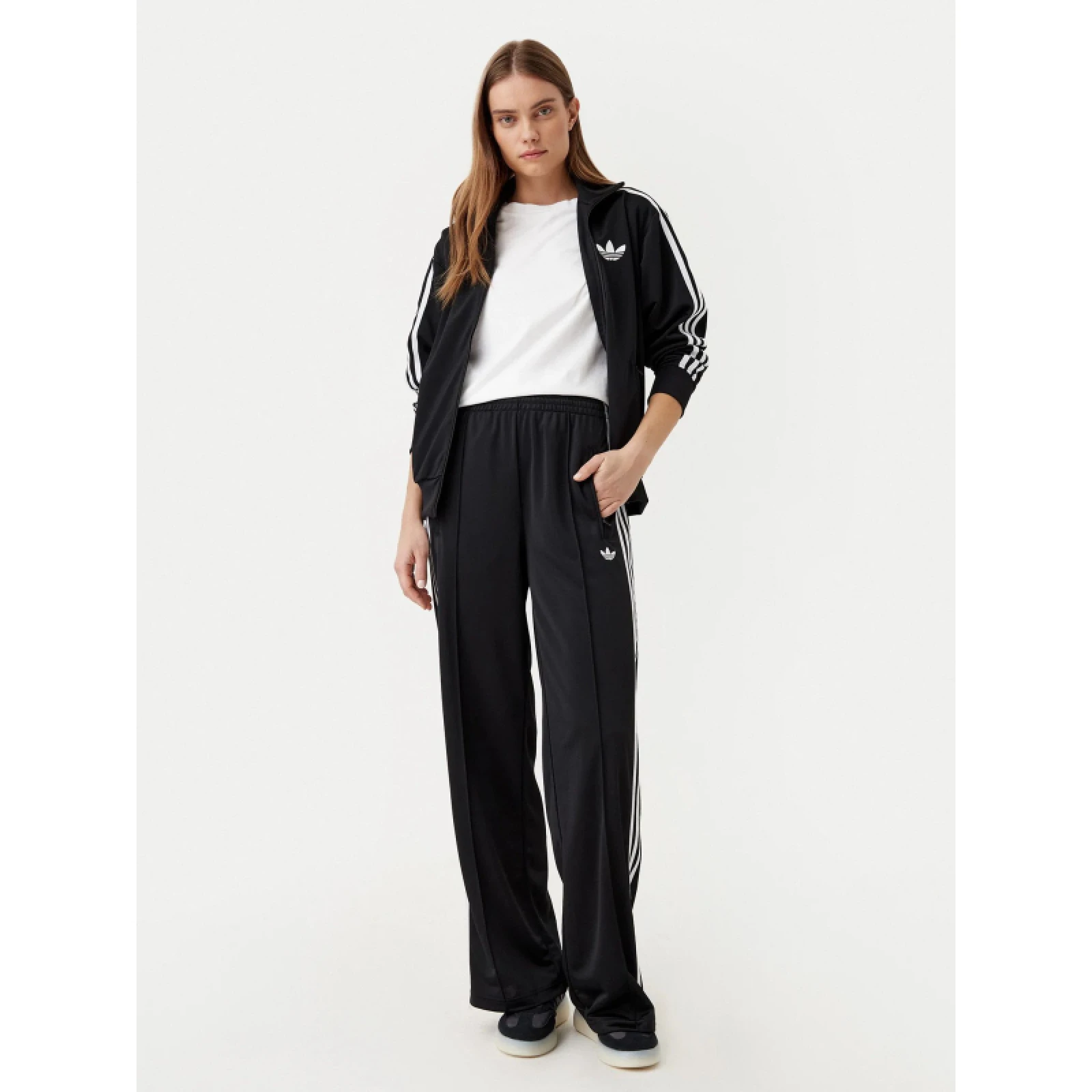 Női nadrágok ADIDAS ORIGINALS FBIRD LOOSE TP-JC8245-Black · záber 4