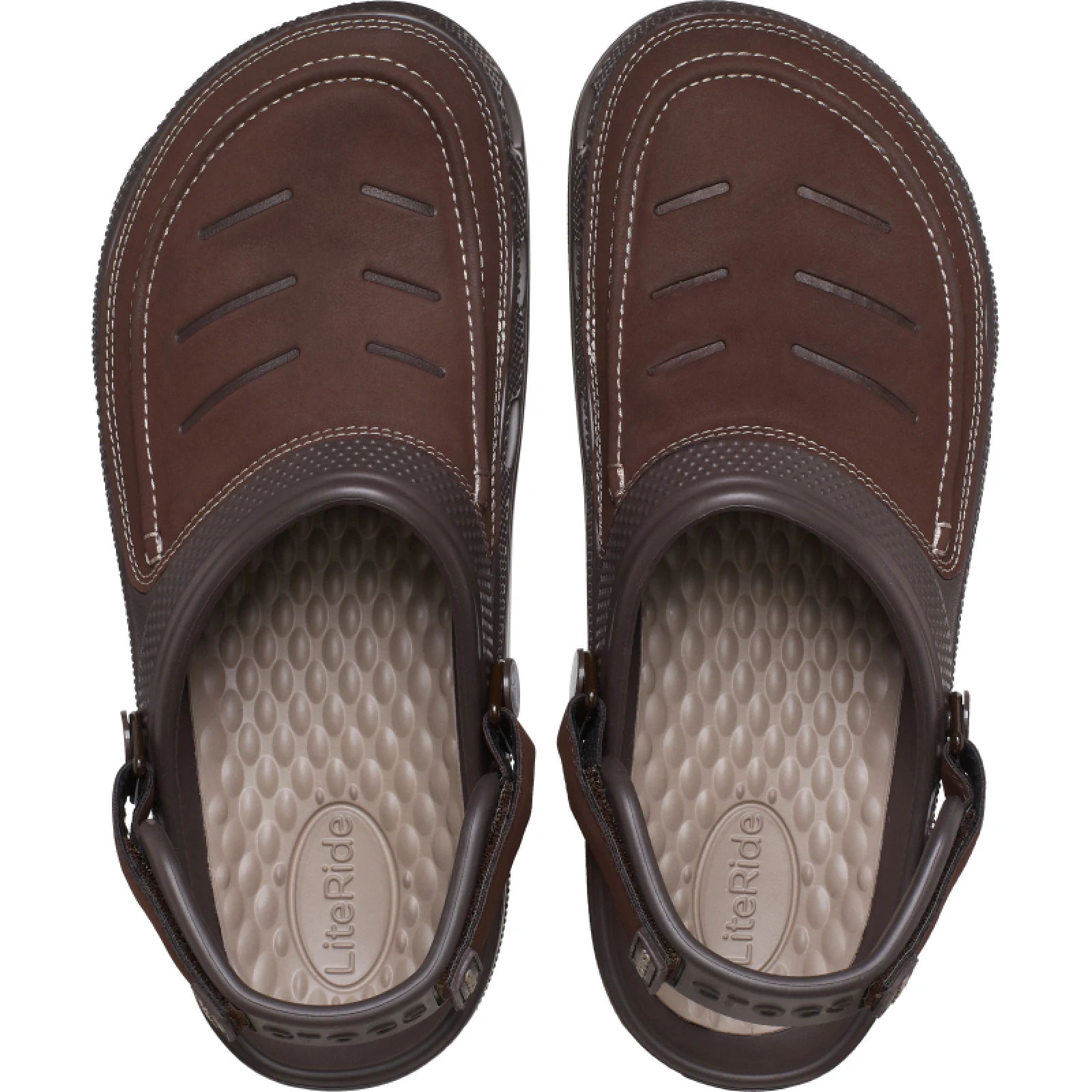 Férfi krokszik (szabadidőcipő) CROCS Yukon Vista II LR Clog M espresso mushroom · záber 4