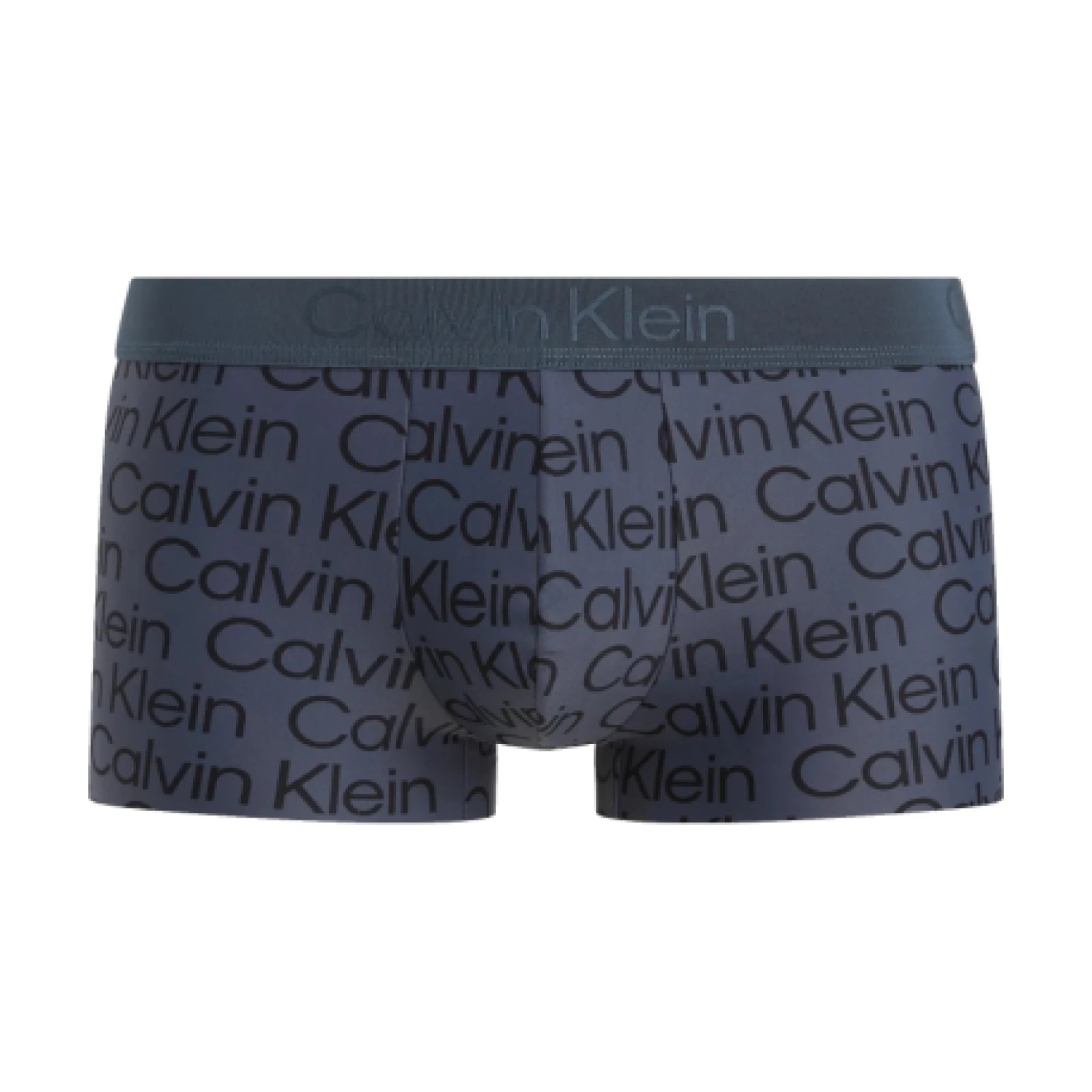 Férfi boxeralsók CALVIN KLEIN 1 PACK-LOW RISE TRUNK-MESH LOGO_INK · záber 1