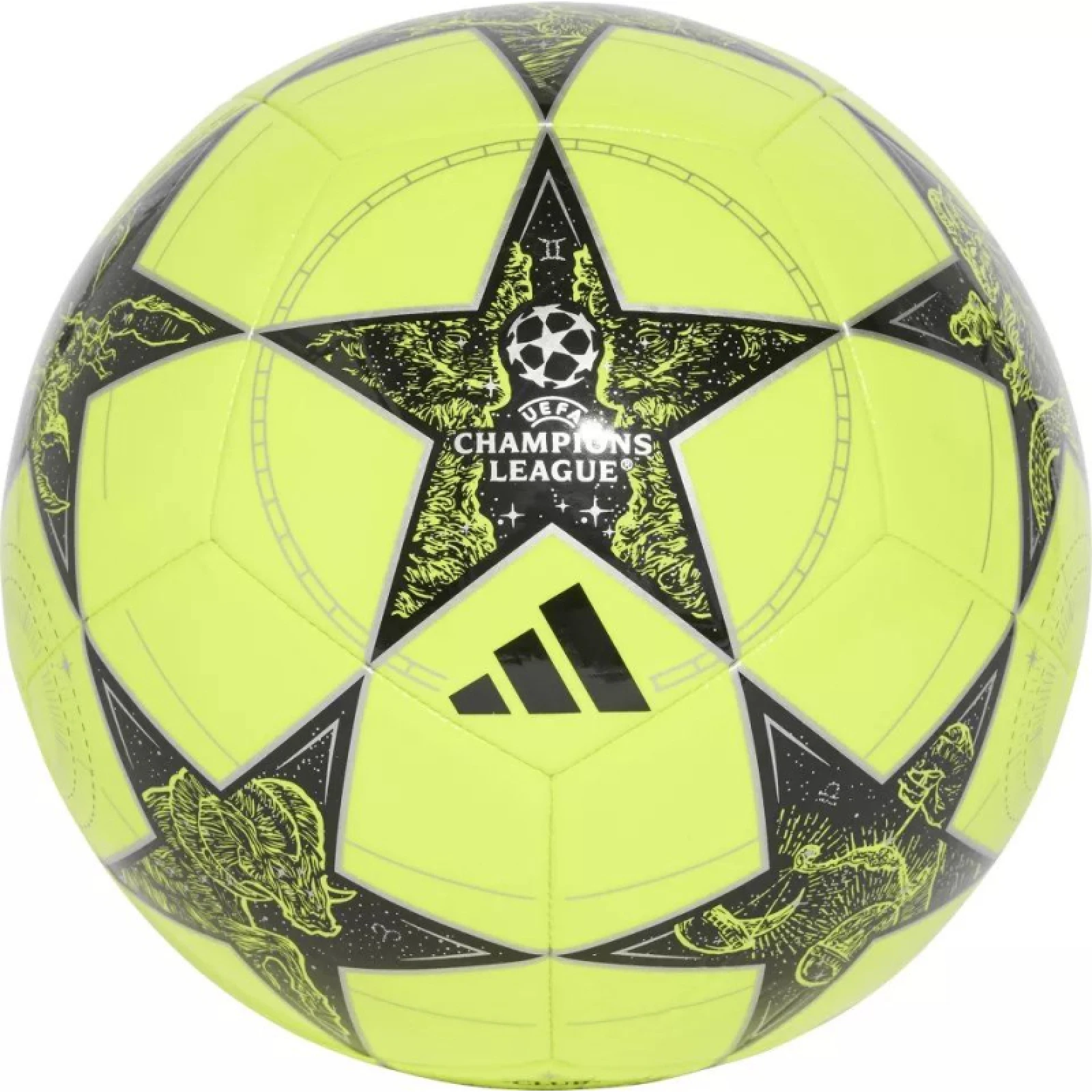 Futball labda ADIDAS UCL CLB SYELLO BLACK SILVMT · záber 2