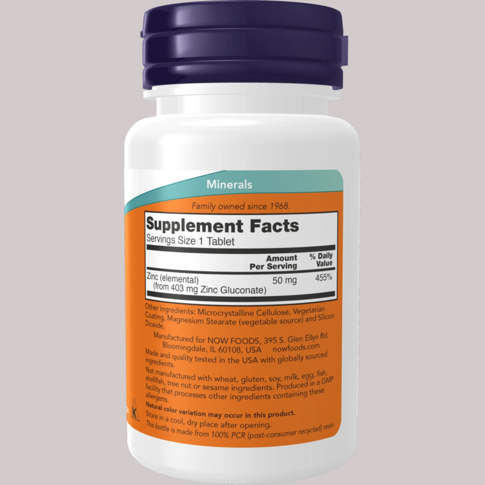 Zinc (from Zinc Gluconate) 50 mg - 250 Tablets · záber 2
