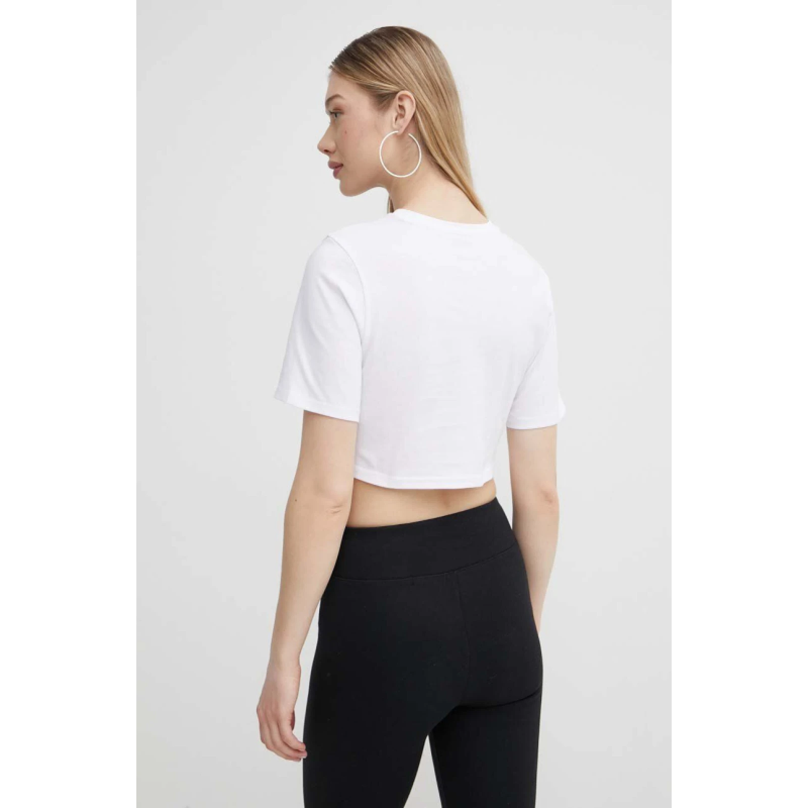 Női rövid ujjú póló VANS GO ANYPLACE CREW CROP II-WHITE · záber 3