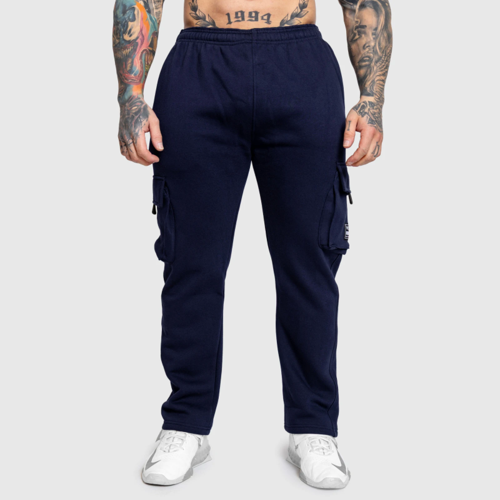 Férfi melegítőnadrág Iron Aesthetics Utility, navy · záber 2