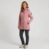 Női túrázó Softshell kabát kapucnival NORTHFINDER YULIANA-537oldrose · záber 5