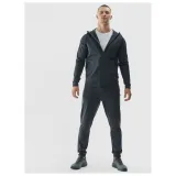 Férfi bélelt melegítőnadrágok 4F TROUSERS FNK-WAW24TFTRM681-22M-ANTHRACITE MELANGE · záber 3