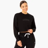 Ultimate Fleece Black női pulóver - Ryderwear - Méret: XS | Pohlavie: Női | Vek: Felnőtt | Tömeg: 0,33 g | Csomag: 25 · záber 1