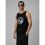 Férfi ujjatlan póló 4F SLEEVELESS M248-20S-DEEP BLACK · záber 2