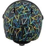 Junior sí sisak pajzssal BLIZZARD Flash Visor junior ski helmet, black multicolor, orange lens, silver mirror S2 · záber 6